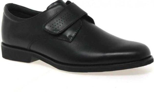 Velcro Dress Shoes Men Stylish and Convenient Footwear for Every Occasion