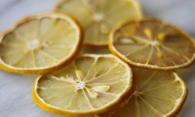 How to Make Dried Lemon Slices for Decoration A Zesty DIY Guide