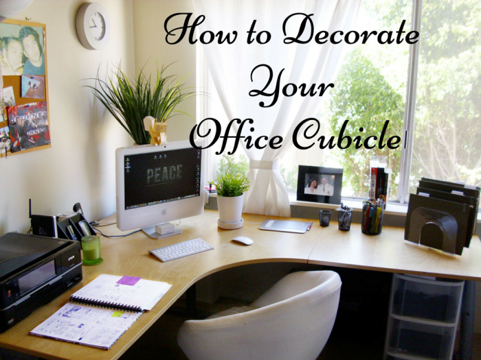 How to decorate cubicle in office