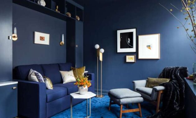 How to decorate a light blue living room