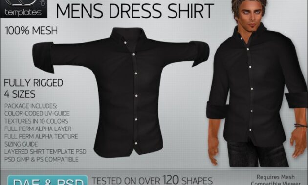 Concise Mens Mesh Dress Shirt Guide