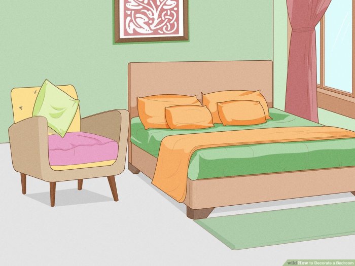 How to decorate a room step by step