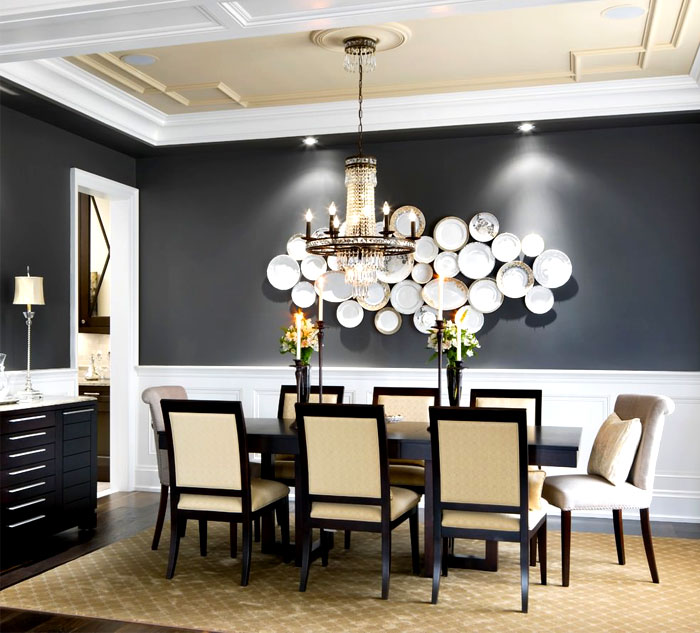 How to decorate your dining room walls