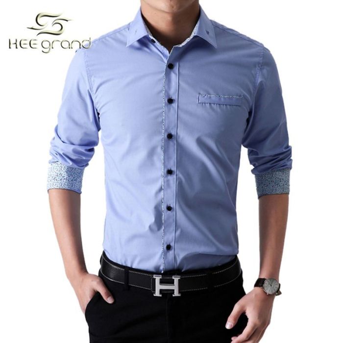 Mens fitted dress shirts sale