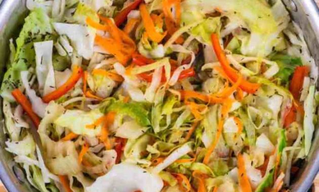 How to Cook Cabbage and Saltfish Jamaican Style