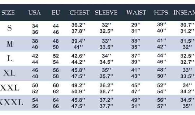 Mens Dress Shirt Sizes Conversion A Comprehensive Guide for Perfect Fit