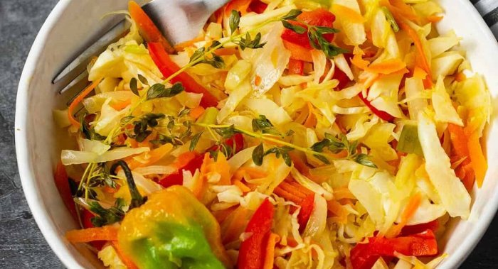 How to cook cabbage and saltfish jamaican style